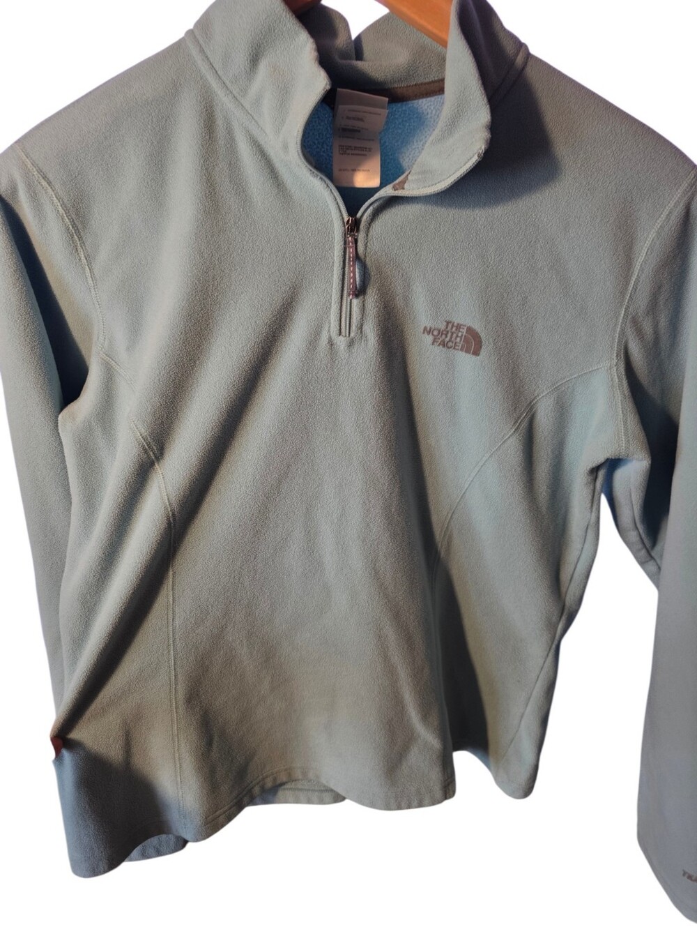 The North Face Women's Teal Half-Zip Pullover - Picture 7 of 11